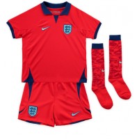 England Harry Kane #9 Replica Away Minikit World Cup 2022 Short Sleeve (+ pants)